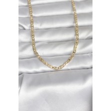 Ayder Timya CM 14K Gold Renk Lazer Kesim Zincirli Model 60 cm Kadın Kolye - TJ-BKO10981 TG/Tmy229538