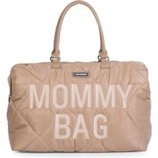 Childhome Mommy Bag, Anne Bebek Bakım Çantası Puffy, Bej