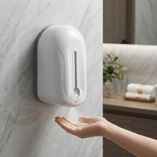 Dora Professional Sensörlü (Fotoselli) Sıvı Sabunluk Veya Dezenfektan Dispenseri – XDQ110 Beyaz (1100 Ml)