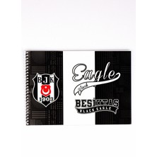 "dekomus Cep Defteri Hediyeli" Lisanslı Beşiktaş Resim Defteri