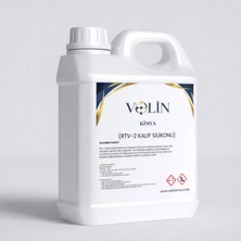 Rtv-2 Kalıp Alma Silikonu 5shore  5 kg ve 100GR Katalizörlü 1.sınıf Yağ Kusmaz