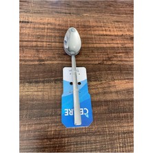 Enashop Paslanmaz Çelik Tatlı Kaşığı Seti – 6 Adet – Klasik Düz Model