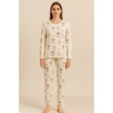 Bony Socks Kadın Koala Desenli Pijama Takımı