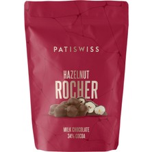 Patiswiss Rocher Sütlü Çikolatalı Fındıklı, 80G