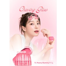 Dasique Esnek Jel Dokulu, Nemlendirici, Parlak Bitişli Ruj & Allık Dasıque Chewing Glow Pot 11 Peony Gummy