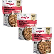 Yayla Yemek Hazır Glutensiz Nohutlu Karabuğday Pilavı 250 gr X3
