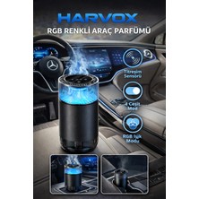 Wair Teknoloji Rgb Renkli Araç Parfümü 4 Farklı Mod 800MAH Batarya Ortam ve Oda Hava Nemlendirici Aromaterapi
