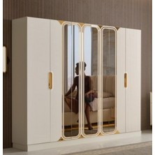 Aydınev Ronda Mdf 6 Kapılı Dolap