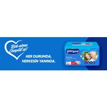 Canped 48'li Vücut Temizleme Havlusu 1 Yaprak Karışık Çiçek Kokusuyla Günlük Kullanım İçin