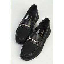 Benetton Pierre Cardin Kadın Siyah Loafer PC-55735