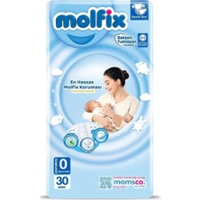 Najmaddin Molfix Premature Bebek Bezi 0 Beden 0-3 kg 30 Adet