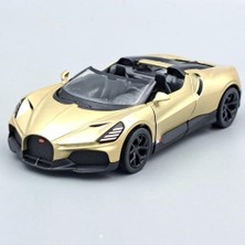 Kinsmart Bugatti Mistral Gold 1/36 Model Araba