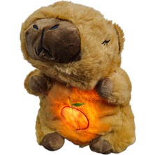 Brother Toys Nefes Alan Capybara 1 Adet Peluş Uyku Arkadaşı Melodili Kapibara 25 Cm.