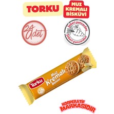 Torku Kremalı Bisküvi Muzlu 61 G * 24 Adet