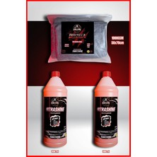 Panicshine Araç Bakım Seti – 2’li Ultrashine Cilalı Oto Şampuan + Premium Dryzilla Oto Kurulama Bezi