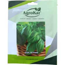 Agrokar Yeşil Reyhan Tohumu 1 gr