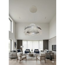 Light House Modern Sarkıt Akrilik Avize 3 Renk Modlu 50x100