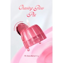 Dasique Esnek Jel Dokulu, Nemlendirici, Parlak Bitişli Ruj & Allık Dasıque Chewing Glow Pot 19 Coco Berry