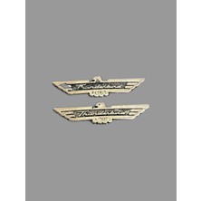 Thunderbird Kuş Fındık Metal Arma 2 Li 4,5 cm
