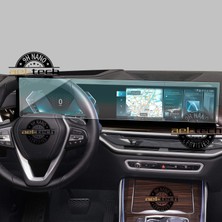 Ael-Tech Bmw X5 Serisi Dijital Gösterge ve Navigasyon Uyumlu Nano Ekran Koruyucu 2024-2026