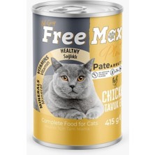 Free Max Tavuklu Kedi Konservesi Pate 415 gr