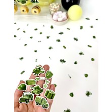 Fluparty Toy Soldiers - Oyuncak Asker Temalı Mini Masa Konfetisi