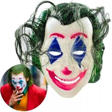 Joaquin Phoenix Joker Maskesi Yeşil Saçlı