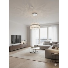 Light House Modern Sarkıt Akrilik Avize 3 Renk Modlu 50x100