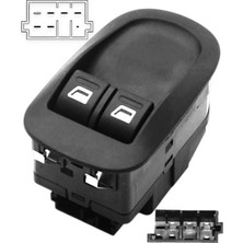 İzipec Peugeot 206 1998-2017 Çiftli Sol Cam Düğmesi (Anc 509)