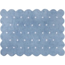 Lorena Canals Galleta Halı Mavi 120*160 cm