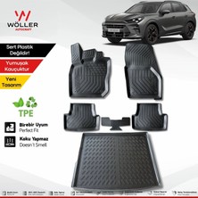 Wöller Cupra Terramar Paspas Bagaj Havuzu Set 2024 2026 Arası Uyumlu 3D Ultraflex Set