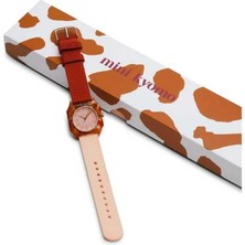Mini Kyomo  Cinnamon Roll Watch  Tarçın Rulo Kol Saati MK11