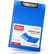 Cassa A4 Sekreterlik Kapaklı Mavi 7210