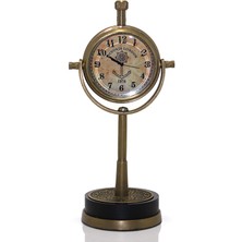 Masa Üstü Pirinç Saat Model 4