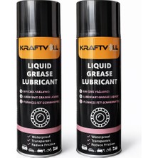 Motorx Şeffaf Sıvı Gres Sprey 400 ml Yüksek Performanslı Uzun Ömürlü Yağlama 2’li Set