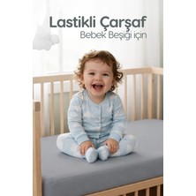 %100 Pamuk Penye Lastikli Bebek Çarşafı | Nefes Alan Yapı, Park Yatak ve Beşik Tüm Ebatlarla Uyumlu