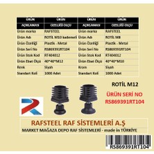 Plastik Rotil Rafsteel RS869391RT104 / 12 Adet
