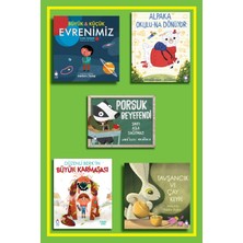 Maxi Yayıncılık Okul Öncesi Eğitici ve Eğlenceli 5'li Çocuk Kitabı Seti 02