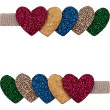 Mimi & Lula Jazzy Layered Heart 2'li Toka
