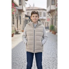 Pina Kids Erkek Çocuk Kapüşonlu Şişme Yelek