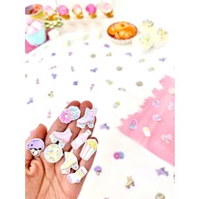 Fluparty Roller Girl - Paten Temalı Mini Masa Konfetisi