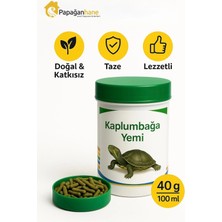 Papağanhane Su Kaplumbağası Yemi – Yüzen Form, Omega-3, Kalsiyum ve Renk Canlılığı Için 40 G / 100 ml