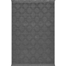 Seyran Ruby 1550 Antrasit - Salon & Oturma Odası Halısı - Sade, Zarif ve Estetik