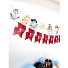 Fluparty Pirate - Korsan Temalı Figürlü Banner