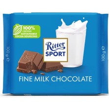 Ritter Sport Fıne Mılk Chocolate 100 Gr*3' Lü