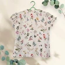 Feviola Penye Çiçekli Bluz