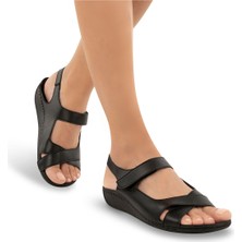 Muya 31123-CAPELLA Anatomik Taban Jel Destekli Topuk Dikeni Kadın Sandalet,,,