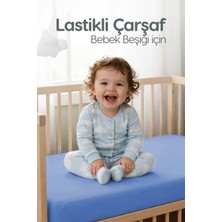%100 Pamuk Penye Lastikli Bebek Çarşafı | Nefes Alan Yapı, Park Yatak ve Beşik Tüm Ebatlarla Uyumlu