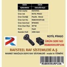 Plastik Rotil M5 Rafsteel RS869391RT106 /12ADET