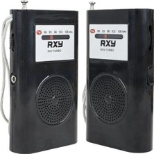 Roxy Rxy-Turbo Cep Tipi Mini Analog Fm Radyo
